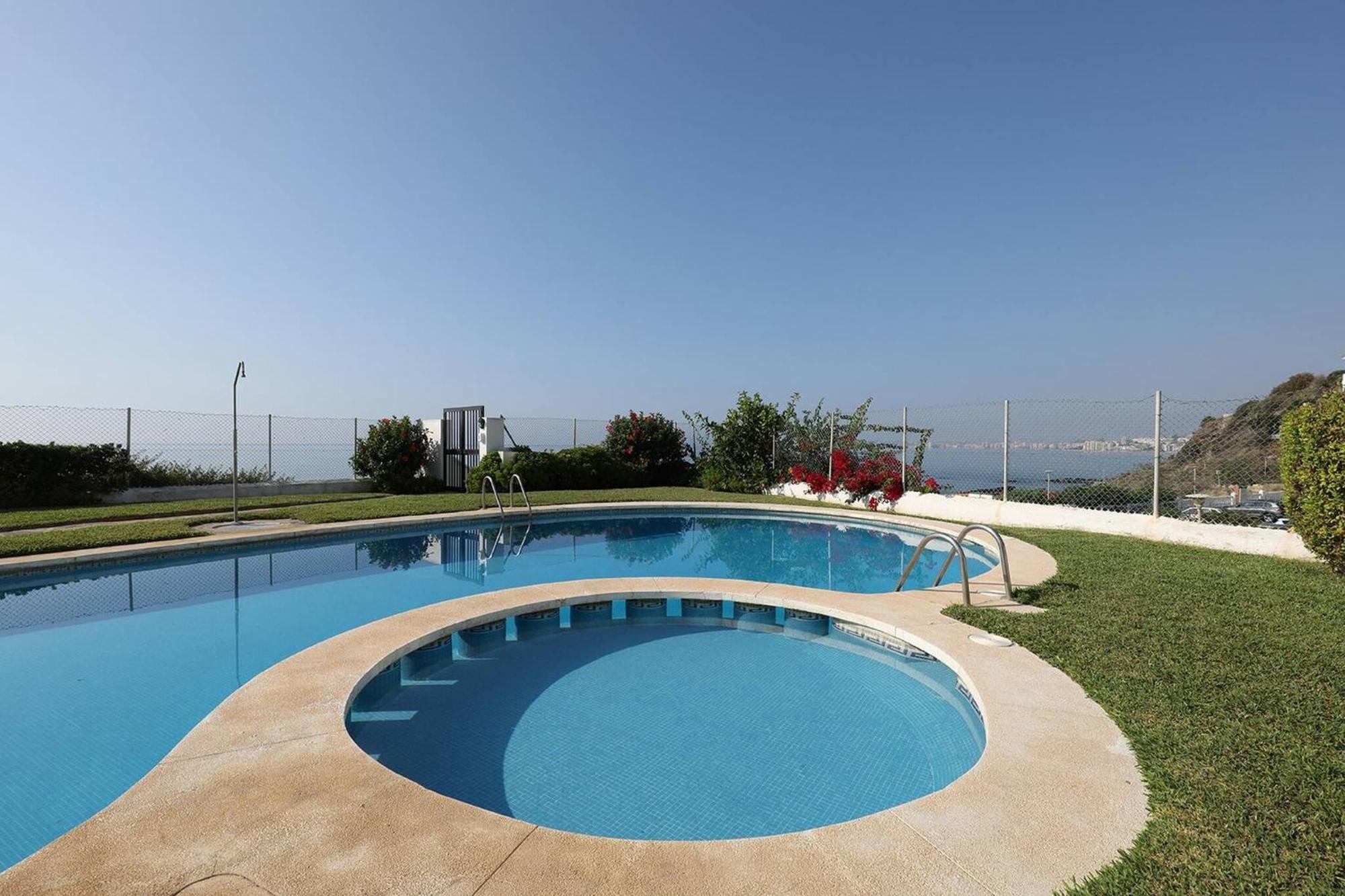 082 - Stunning Sea Views Beachfront Apartment Benalmádena Exterior foto